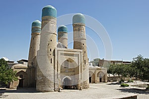 Madrassa Chor Minor, Bukhara, Uzbekistan