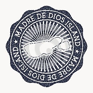 Madre de Dios Island stamp.