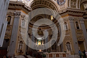 Crowned Mother of Good Counsel Church in Naples