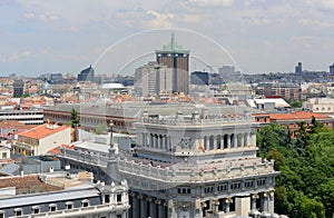 Madrid City Skyline, Spain photo