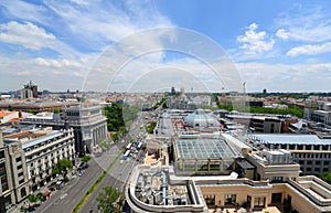 Madrid City Skyline, Spain photo