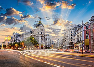 Madrid Cityscape