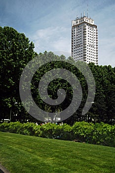 Madrid high building