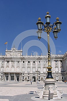 Madrid Palace with Lamp