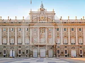 Madrid Palacio de Oriente monument