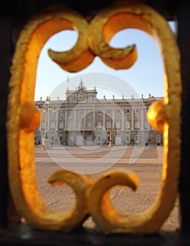 Madrid Palacio de Oriente monument