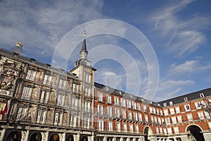 Madrid, Plaza Mayor in Historic part of the city