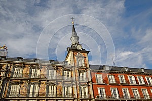 Madrid, Plaza Mayor in Historic part of the city