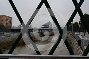 Madrid River and the Manzanares river in a route that we can go walking.