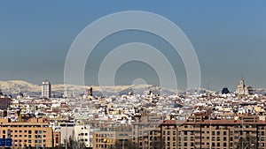 Madrid skyline