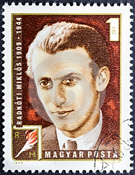 Miklos Radnoti 1909 - 1944, Hungarian poet and teacher