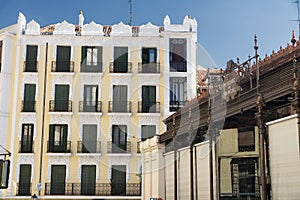 Madrid Spain: buildings