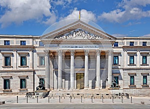 Madrid Spain - Congress of Deputies, Congreso de los Diputados photo