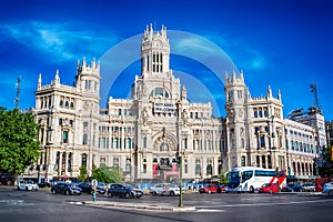 Madrid, Spain: Cybele Palace, City Hall