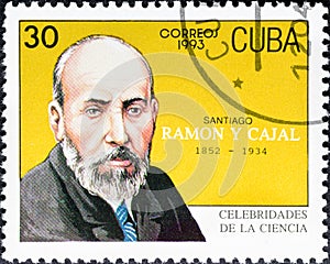 Santiago Ramon y Cajal, a Spanish neuroscientist, pathologist, and histologist