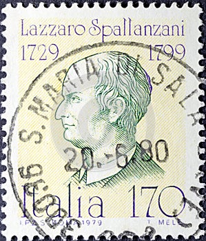 Lazzaro Spallanzani an Italian Catholic priest, biologist and physiologist