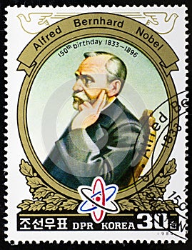 Alfred Bernhard Nobel (1833 - 1896), a Swedish chemist known to establish the Nobel Prize