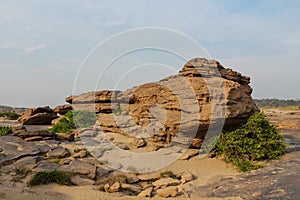 Mae Khong river bank