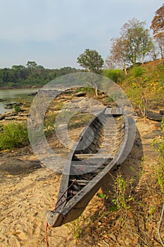 Mae Khong river bank