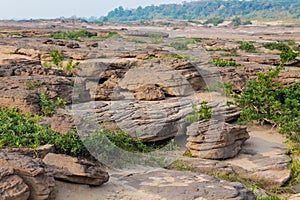 Mae Khong river bank