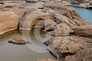 Mae Khong river canyon Sam Phan Bok