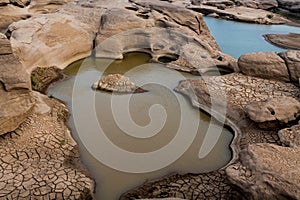 Mae Khong river canyon Sam Phan Bok