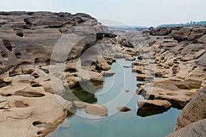 Mae Khong river canyon Sam Phan Bok