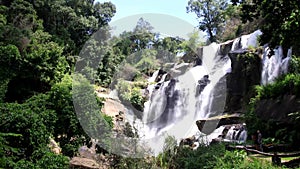 Mae Klang waterfall at Doi Inthanon National Park, Chiangmai, Thailand