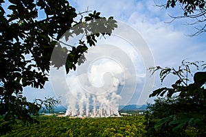 Mae Moh coal power plant in Lampang, Thailand