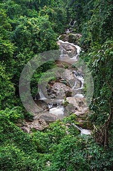 Mae Sa waterfall national park in Mae Rim, Chiang Mai, Thailand