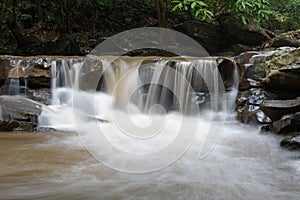 Mae Sa waterfall Near Chiangmai city, Chiang Mai, North in Thailand