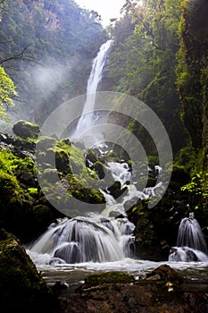 Mae Surin waterfall at Mae Hong Son Thailand