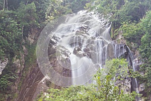 Mae Tia waterfall, Ob Lung national park in Chiangmai Thailand