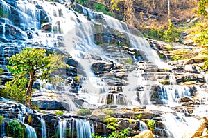 Mae Ya Waterfall in Chiang Mai, Thailand