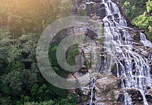 Mae Ya Waterfall Doi Inthanon, Chiang Mai Thailand