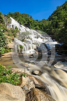 Mae Ya waterfall at Doi Inthanon National Park Thailand