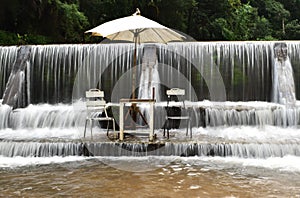 Maekhumpong waterfall Chiang Mai Thailand