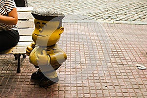 Mafalda Character in Buenos Aires