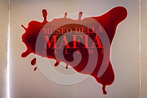 Mafia Museum in Salemi, Sicily in Italy
