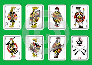The mafia playing cards
