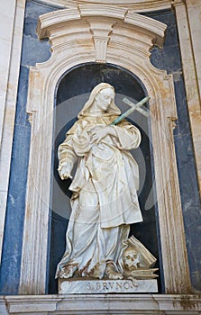 Mafra Palace - Statue of Saint Bruno