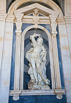 Mafra Palace - Statue of Saint Sebastian