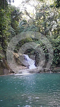 Mag-Aso Falls, Bohol, Filipino