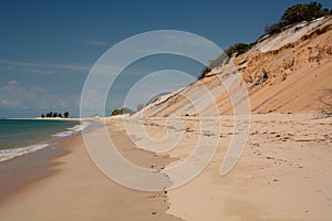 Magaruque island beach. Bazaruto archipelago. Inhambane province. Mozambique