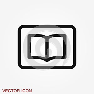 Magazine icon vector illustration - magazine and newspaper symbol