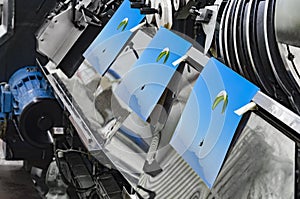 Magazine stitching process