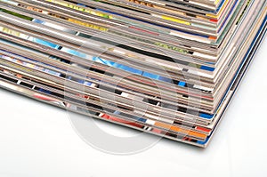 Magazines stack