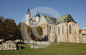 Magdeburg romanesque abbey photo