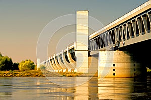 Magdeburg Water Bridge photo