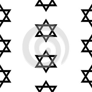 Magen David seamless pattern